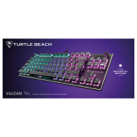 Turtle Beach Vulcan TKL AIMO Gaming-Tastatur. Red Switch