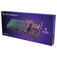 Turtle Beach Vulcan TKL AIMO Gaming-Tastatur. Red Switch