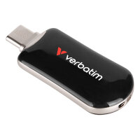 STICK 128GB Verbatim Plectra Black USB-C Flash Drive 30225
