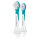 Zahnbürste Zubehör Sonicare For Kids - weiß/blau- 2er