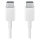 Samsung USB-C zu USB-C Kabel EP-DX310 (3A) 1.8m. White