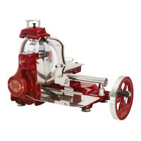 Berkel Volano Tribute rot Schwungrad-Aufschnittmaschine