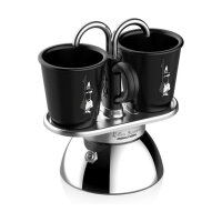 Bialetti Mokka-Kanne 0.8 l Mini Express silber