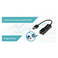 D I-TEC USB 2.0 NETWORK ADAPTER