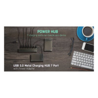 D I-TEC USB 3.0 7-PORT HUB ALU.