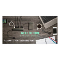 D I-TEC USB 3.0 7-PORT HUB ALU.