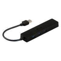 D I-TEC USB 3.0 SLIM HUB + GLAN