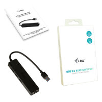 D I-TEC USB 3.0 SLIM HUB + GLAN
