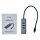 D I-TEC USB-C 3-PORT HUB + GLAN
