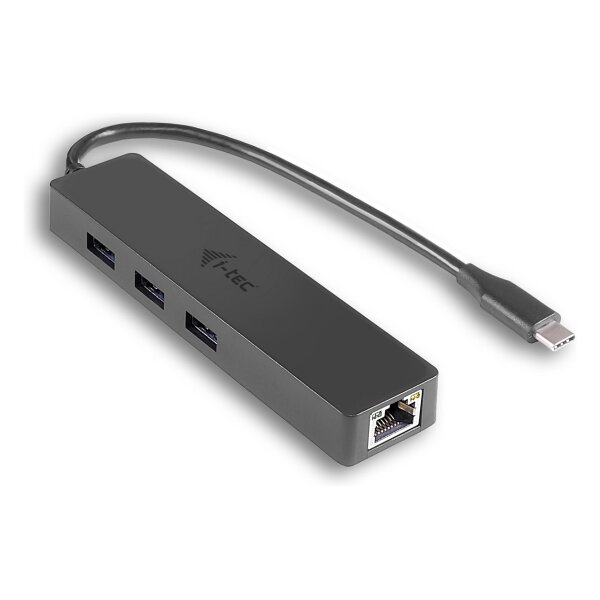 D I-TEC USB-C SLIM HUB + GLAN