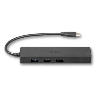 D I-TEC USB-C SLIM HUB + GLAN