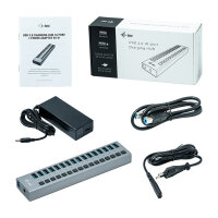 D I-TEC USB 3.0 HUB 16 PORT 90 W