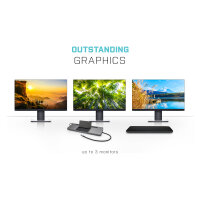 D I-TEC USB-C 3XLCD DOCK W/ PD85W