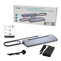 D I-TEC USB-C ERGO 3X LCD DOCK