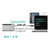 D I-TEC USB-C ERGO 3X LCD DOCK