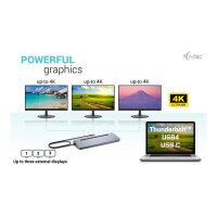 D I-TEC USB-C ERGO DOCK + CHARGER