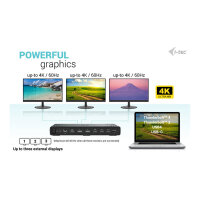 D I-TEC Dockingstation USB-C/ USB4 Thunderbolt 3 + PD