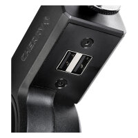 Cherry ZUB MA 6.0 uni USB Mikrofonarm integr. USB-HUB sw