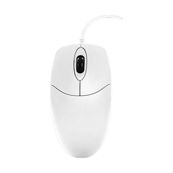 Cherry Mouse AK-PMJ1 white USB DE.kabelgebunden.2-Tasten