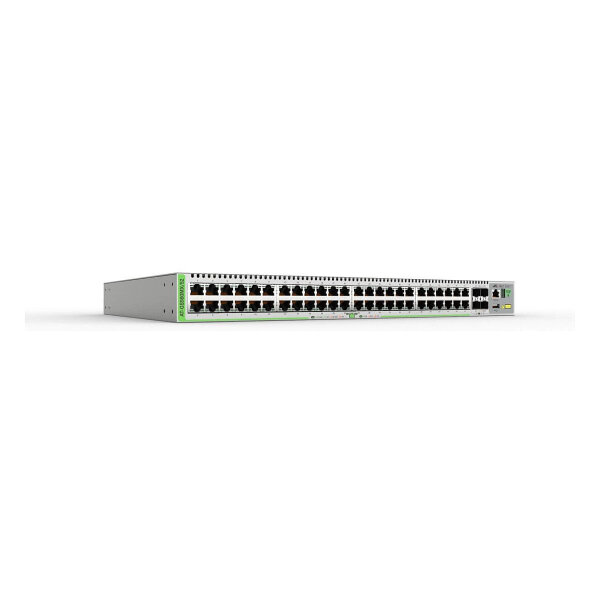 ALLIED L3 Stackable Switch 48x 10/100/1000-T 4x SFP+ Ports single fixed power supply EU Power Cord