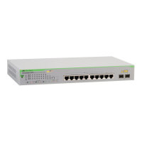 ALLIED Gigabit webSmart switch 8x 10/100/1000-T PoE+ 2x...