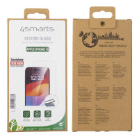 4smarts Second Glass mit Montagerahmen fr iPhone 15