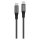 4smarts USB-C auf USB-C Kabel PremiumCord 100W 1.5m. schwarz