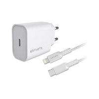 4smarts Schnelllade-Set 20W mit 1.5m Lightning Kabel f....