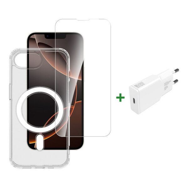 4smarts 3in1 Premium Starter Set fr Apple iPhone 16e