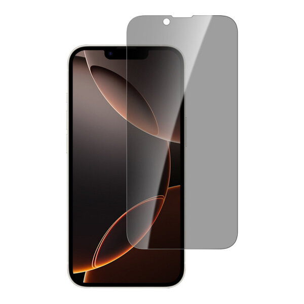 4smarts Second Glass Privacy mit Montagerahmen iPhone 16e
