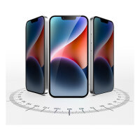 4smarts Second Glass Privacy mit Montagerahmen iPhone 16e