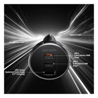 4smarts Kfz Ladegert VoltRoad Ultimate 160W schwarz