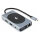 D Dicota USB-C 10-in-1 Charging Hub 4K PD 100W silver