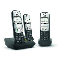 Gigaset A690A Trio schwarz int.