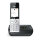 GIGASET COMFORT 500A silber / schwarz 5.8 cm 2.2 Zoll TFT Farbdisplay Anrufbeantworter Freisprechen Telefonbuch Headset Anschluss