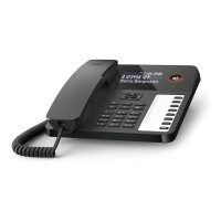 GIGASET DESK 600 schwarz schnurgebundenes Tisch- und...