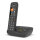 GIGASET C575A schwarz schnurlos analog (DECT) Anrufbeantworter TFT-Farb-Display Freisprechen Adressbuch fr 200 Eintrge Wecker