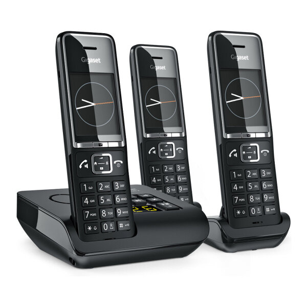 Gigaset COMFORT 550A trio schwarz/chrom