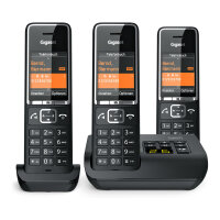 Gigaset COMFORT 550A trio schwarz/chrom