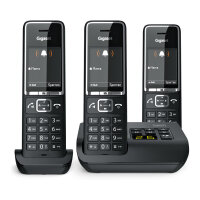 Gigaset COMFORT 550A trio schwarz/chrom