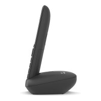 GIGASET C575HX schwarz 5.8 cm 2.2 Zoll TFT Farbdisplay Freisprechen Telefonbuch HD Voice fr DECT Basisstationen und Router