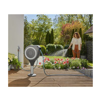 Gardena Terrassen-Schlauchbox RollUp M (weiß) 20 m