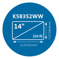 Kensington Blickschutzfilter MagPro Magnetic 14" 16:9