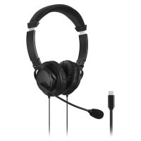 Kensington Headset Hi-Fi mit Mikrofon. USB-C schwarz