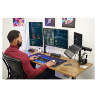 Kensington Monitorarm bis32".2TFT.6Gel.max.8kg.schw.Smartfit