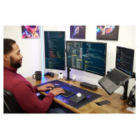Kensington Monitorarm bis32".2TFT.6Gel.max.8kg.schw.Smartfit