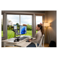 Kensington Monitorarm bis32".2TFT.6Gel.max.8kg.schw.Smartfit