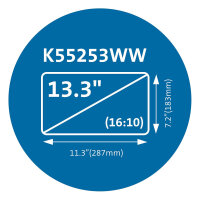 Kensington Blickschutzfilter MagPro Magnetic 13.3" 16:10
