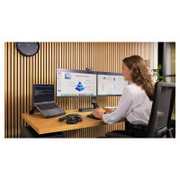 Kensington TIS SmartFit Easy Riser Notebook-Kühlpad schwarz