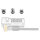 Kensington ClickSave Verankerung 3-in-1 T-Bar-Wedge-Nano